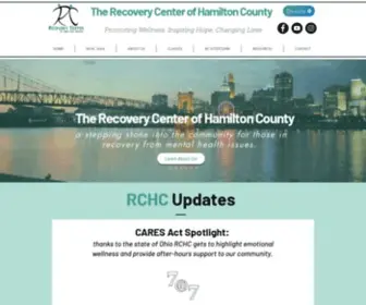 Recoverycenterhc.org(Recovery Center of Hamilton County) Screenshot