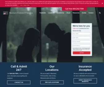 Recoverycentersofamerica.com(Addiction & Mental Health Treatment) Screenshot