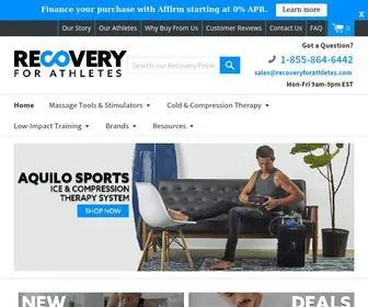 Recoveryforathletes.com(Recovery For Athletes) Screenshot