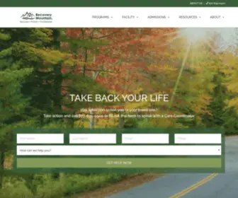 Recoverymountainnh.com(Recovery Mountain in New Hampshire offers drug & alcohol rehab treatment. Recovery Mountain) Screenshot