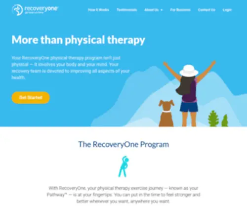 Recoveryone.com(Home) Screenshot