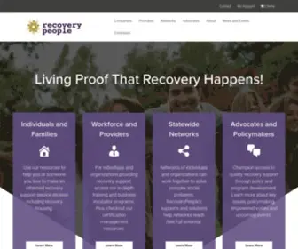Recoverypeople.org(Home) Screenshot