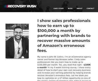 Recoveryrush.com(Recovery Rush) Screenshot