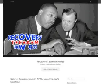 Recoveryteam.tv(Activism, Communication, Passion) Screenshot