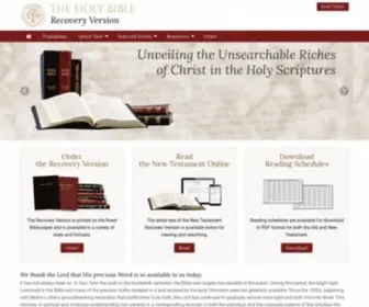 Recoveryversion.bible(The Holy Bible Recovery Version) Screenshot
