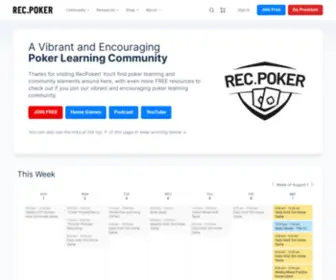 Rec.poker Screenshot