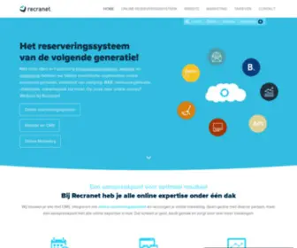 Recranet.com(Reserveringssysteem) Screenshot