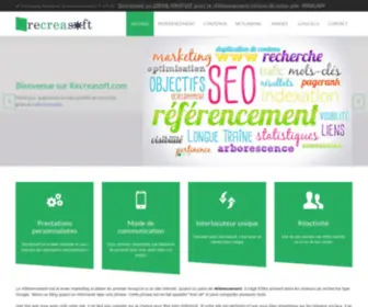 Recreasoft.com(Référencement) Screenshot