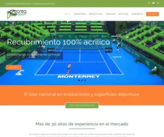 Recreasport.com(Pasto Sintetico de recreasport) Screenshot