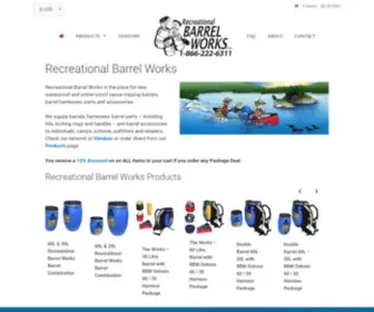 Recreationalbarrelworks.com(Recreational Barrel Works) Screenshot