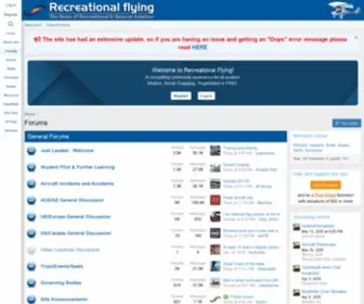 Recreationalflying.com(Recreational Flying) Screenshot