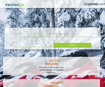 Recreogo.com(Recreogo) Screenshot