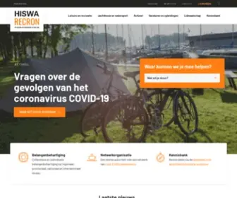 Recron.nl(Het belang van watersport en vrije tijd) Screenshot
