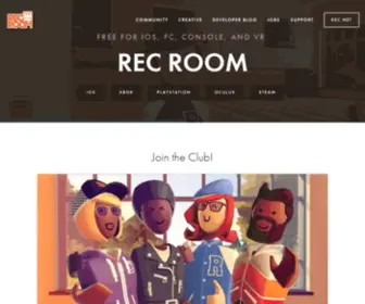 Recroom.com(Rec Room) Screenshot