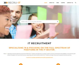 Recru-IT.co.za(IT Recruitment & Labour Broker) Screenshot
