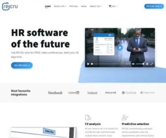 Recru.eu(A modern) Screenshot