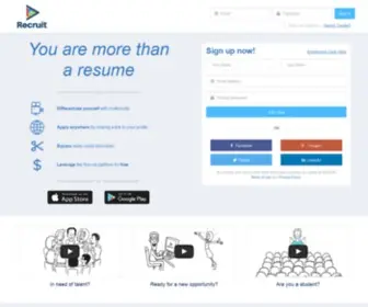 Recruit.com(Job and Opportunity Search) Screenshot