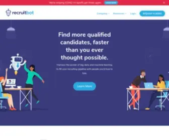 Recruitbot.com(Home) Screenshot