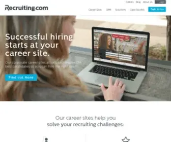 Recruitersnetwork.com(Recruiting News and Information) Screenshot