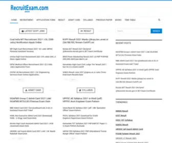 Recruitexam.com(RecruitExam) Screenshot