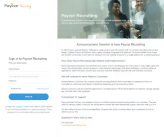 Recruitingbypaycor.com(Recruitingbypaycor) Screenshot