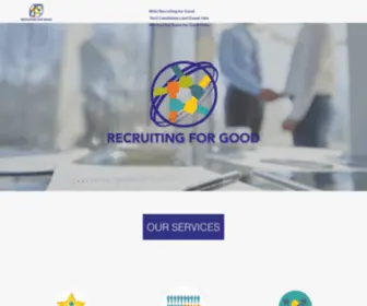 Recruitingforgood.com(Travel) Screenshot