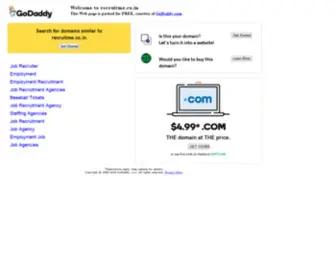 Recruitme.co.in(Recruitme) Screenshot