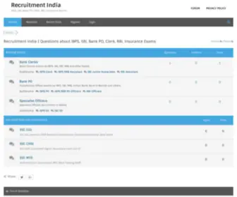 Recruitment-India.net(Recruitment Agency India) Screenshot