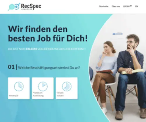 Recruitment-Specialist.de(RecSpec) Screenshot
