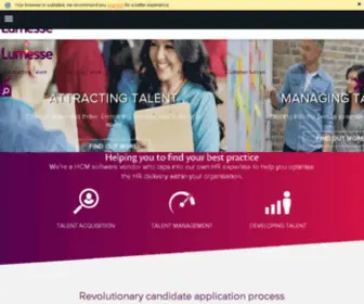 Recruitmentplatform.com(Inspiring Talent Management) Screenshot