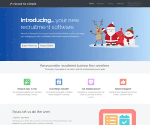 Recruitsosimple.co.uk(Recruit So Simple) Screenshot