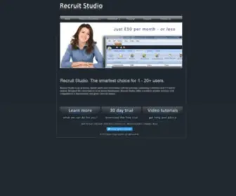 Recruitstudio.co.uk(Recruit Studio) Screenshot