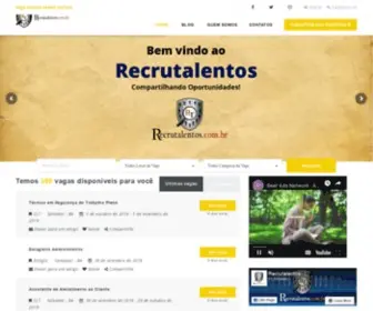 Recrutalentos.com.br(Recrutalentos) Screenshot