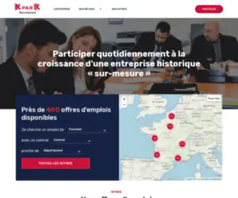 Recrutement-Kpark.fr(KparK : Fenêtres) Screenshot