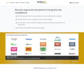 Recrutor.fr(éditeur) Screenshot