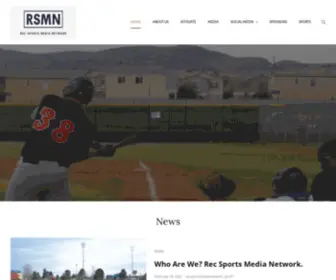 Recsportsmedianetwork.com(Rec Sports Media Network) Screenshot