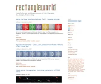 Rectangleworld.com(Rectangleworld) Screenshot