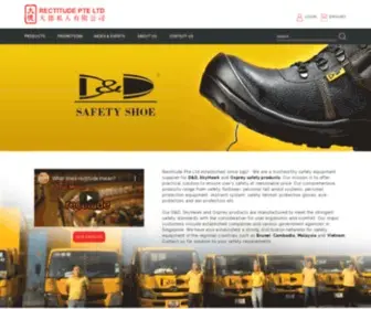 Rectitude.com.sg(D&D Safety Shoes) Screenshot