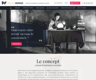 Recto-Versoi.com(Conseil et Coaching en Orientation Scolaire Lyc) Screenshot