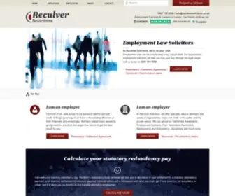 Reculversolicitors.co.uk(Reculver Employment Solicitors) Screenshot