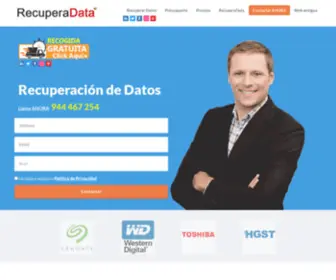 Recuperadata.com(Recuperación de Datos) Screenshot