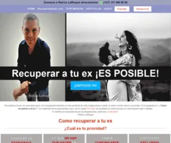 Recuperoamiex.com(Recupera a tu ex pareja) Screenshot