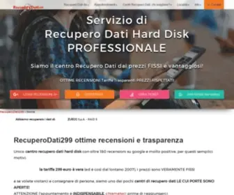 Recuperodati299Euro.it(RD299 Recupero Dati Hard Disk SSD OTTIME recensioni Prezzi FISSI) Screenshot