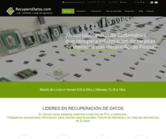 Recuperodatos.com(Recuperación Datos en Discos) Screenshot