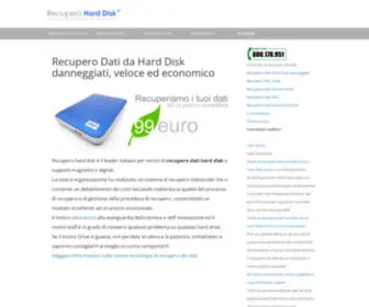 Recuperoharddisk.com(Recupero dati da Hard disk Danneggiati Economico) Screenshot