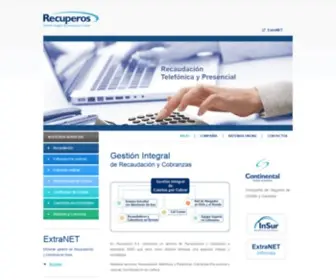 Recuperos.com(Recaudación) Screenshot