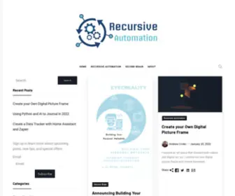 Recursiveautomation.com(Recursive Automation) Screenshot
