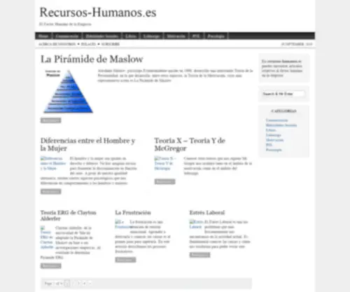 Recursos-Humanos.es(Recursos Humanos) Screenshot