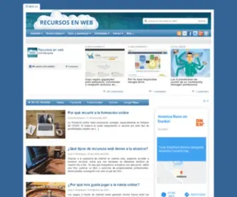 Recursosenweb.com(Software y aplicaciones web) Screenshot