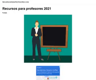 Recursosparaprofesores.com(Recursos para docentes y profesores) Screenshot